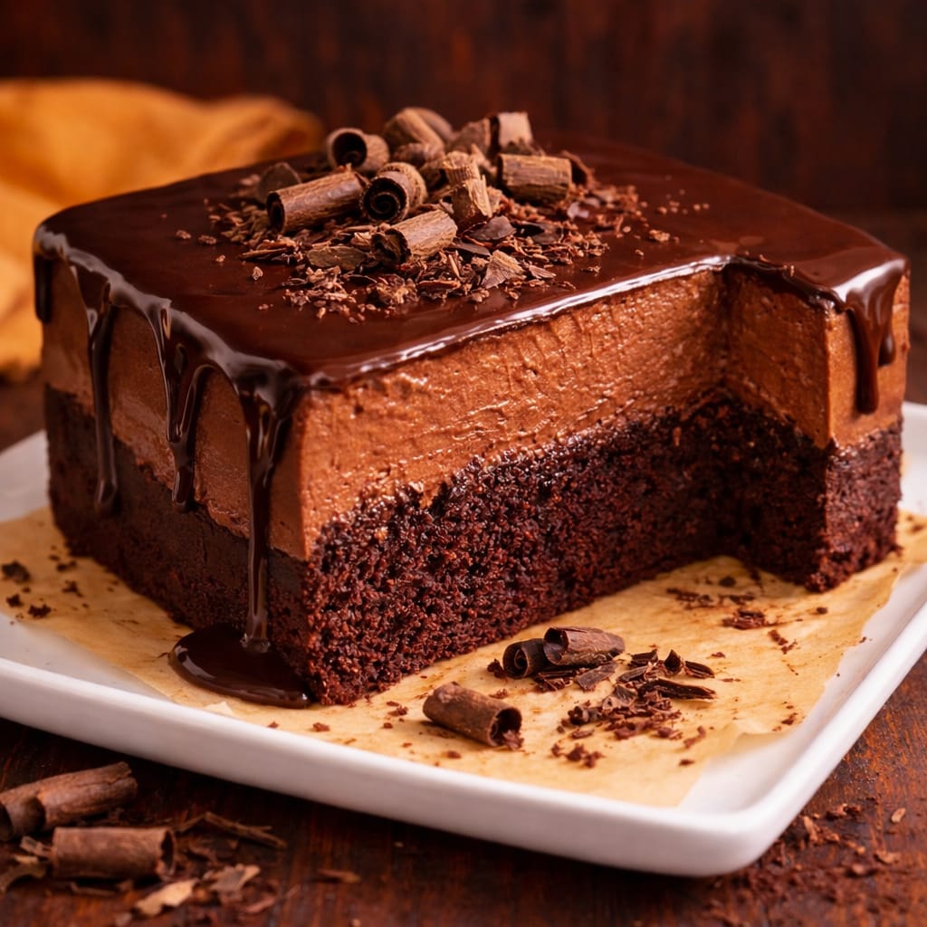 Royal Chocolate Truffle Cake