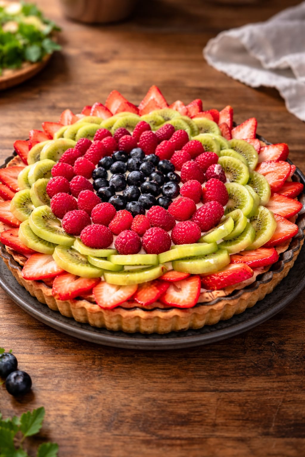 Organic Mixed Berries Fruit Tart