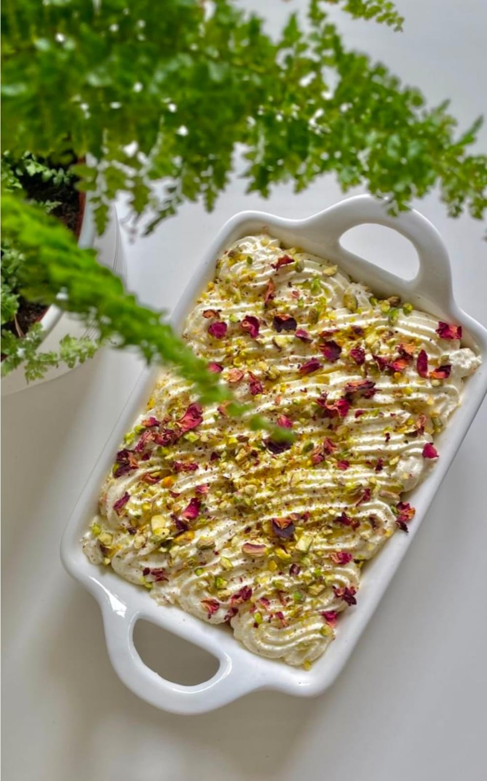 Pistachio Rose Tres Leches